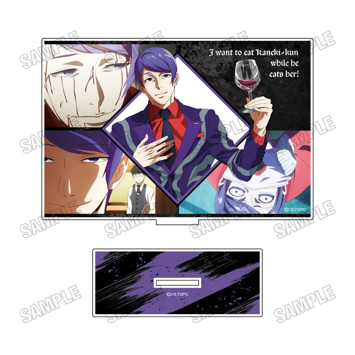 Tokyo Ghoul Scenes Acrylic Stand 2 Tsukiyama Shu - anime acrylic stand wholesale