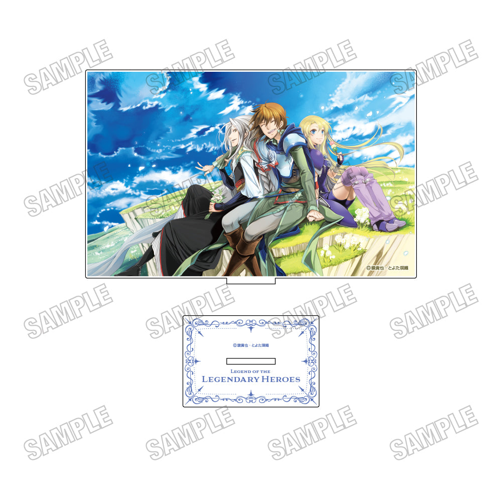 The Legend of the Legendary Heroes Acrylic Stand 3 - anime acrylic stand wholesale