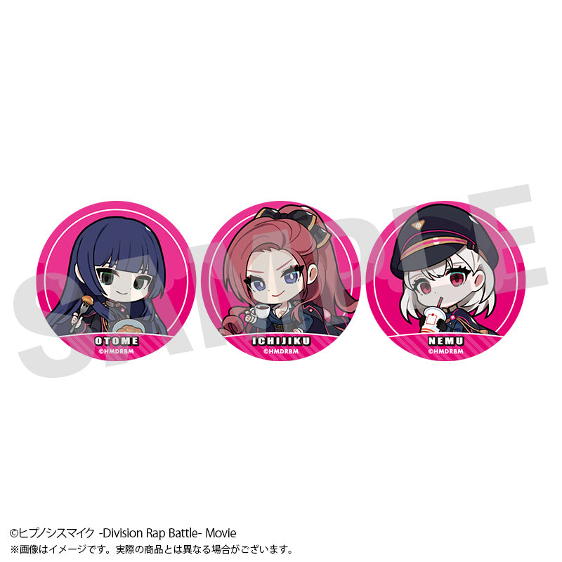 Hypnosismic -Division Rap Battle- Can Badge Set — best anime merchandise wholesaler USA