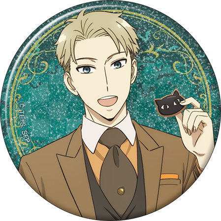 SPY x FAMILY Glitter Can Badge Loid Forger — anime figures wholesale near me