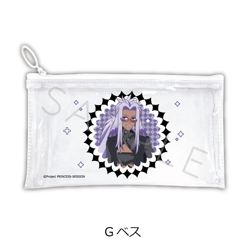 Princession Orchestra Flat Clear Pouch G Bass — anime collectibles bulk distributor