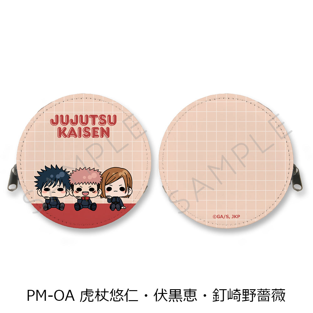 Jujutsu Kaisen Season 2 Vol. 5 Round Coin Case PM-OA Itadori Yuji & Fushiguro Megumi & Kugisaki Nobara - Taito figures wholesale