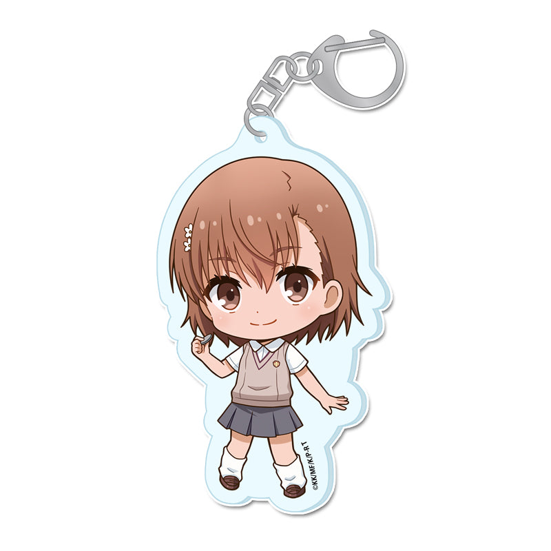 A Certain Scientific Railgun T Puchichoko Acrylic Key Chain Misaka Mikoto - Kotobukiya figures wholesale