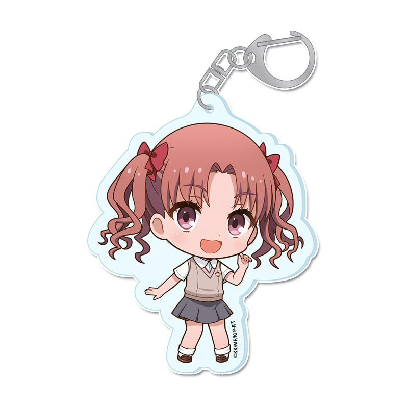 A Certain Scientific Railgun T Puchichoko Acrylic Key Chain Shirai Kuroko - wholesale anime merchandise