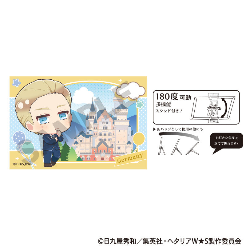 Hetalia World Stars Art Can Badge Germany Chimaniwa — anime figures wholesale near me