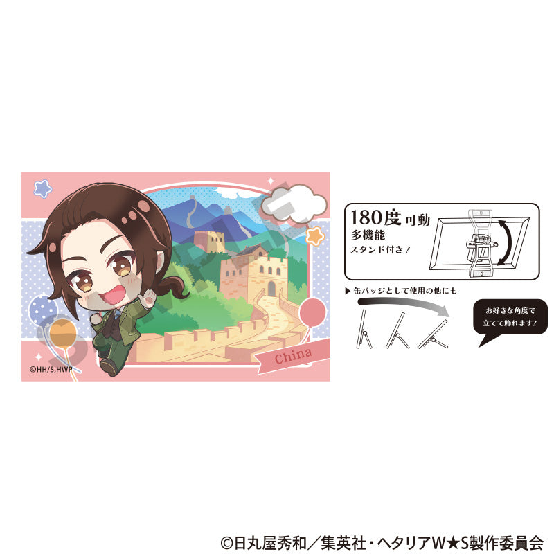 Hetalia World Stars Art Can Badge China Chimaniwa — best anime merchandise wholesaler USA