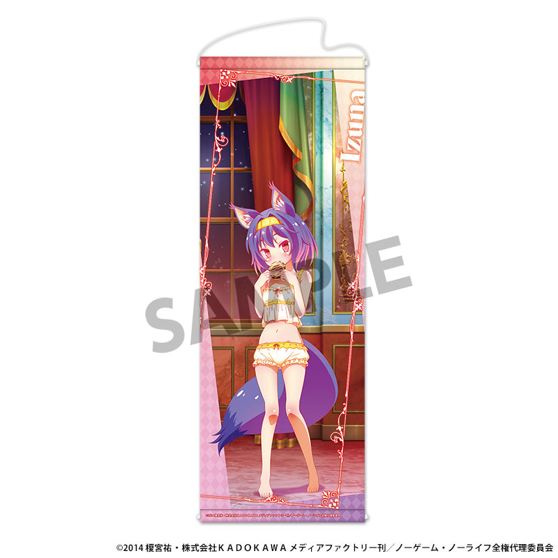No Game No Life Original Illustration Slim Tapestry Hatsuse Izuna Nightwear Ver. — anime figure dropshipping supplier