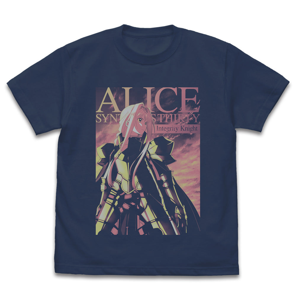 Sword Art Online Integrity Knights Alice T-shirt Slate (M Size) - anime display figures wholesale