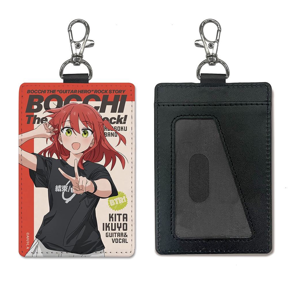 Bocchi the Rock! Kita Ikuyo Pass Case (with Swivel Snap Hook) - anime toy wholesale USA