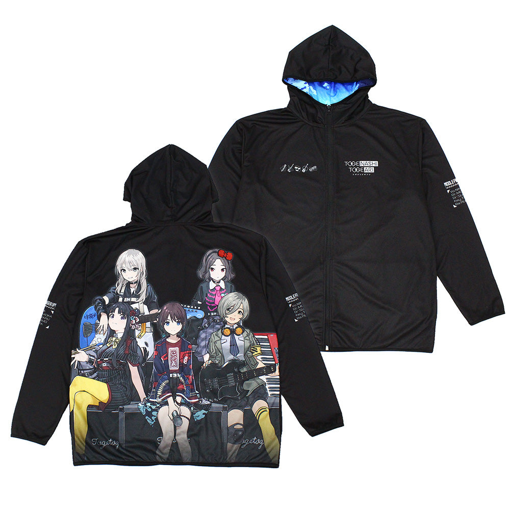 Girls Band Cry Original Illustration TOGENASHI TOGEARI Full Graphic Dry Hoodie Artist Photo Ver. (L Size) - POP UP PARADE wholesale