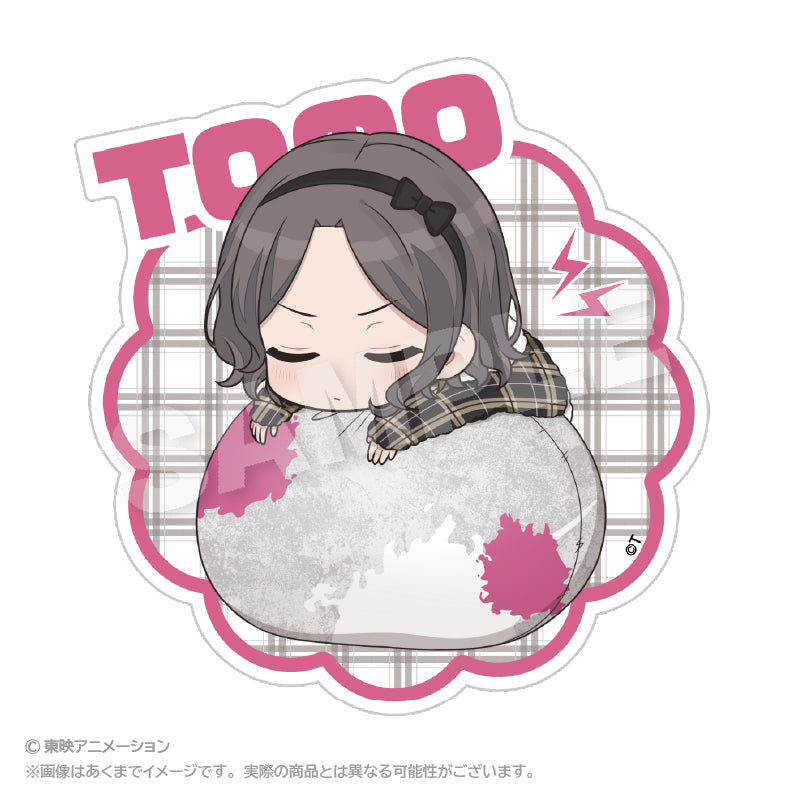 Girls Band Cry Fuwamin Die-cut Sticker Ebizuka Tomo - ORANGE ROUGE figures wholesale