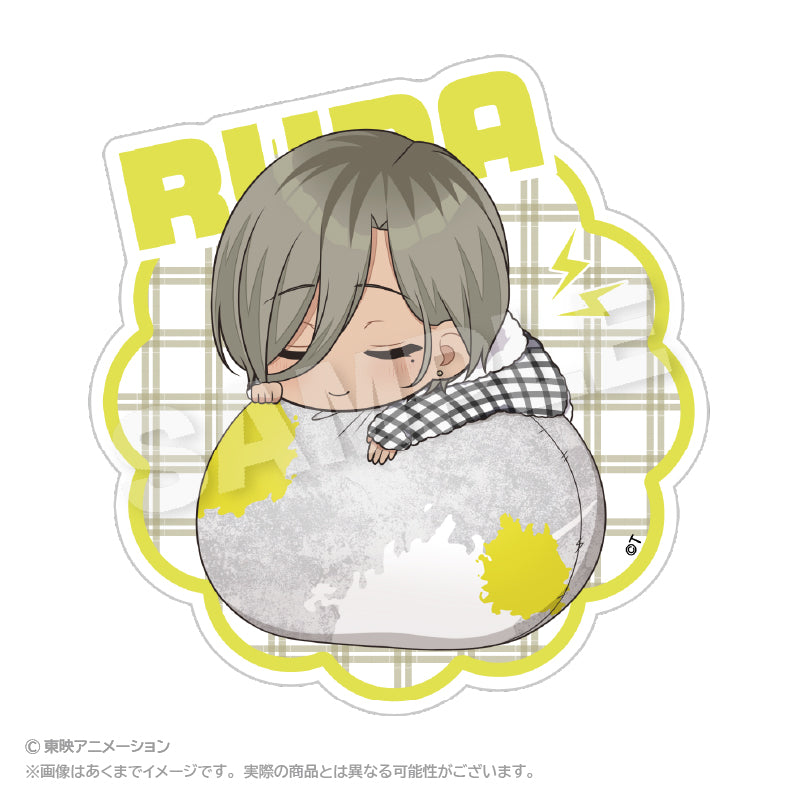 Girls Band Cry Fuwamin Die-cut Sticker Rupa - anime display figures wholesale