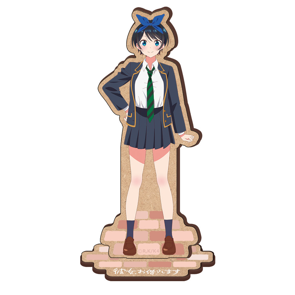 Rent-A-Girlfriend Season 4 Wooden Chara Stand Sarashina Ruka - anime merch supplier USA