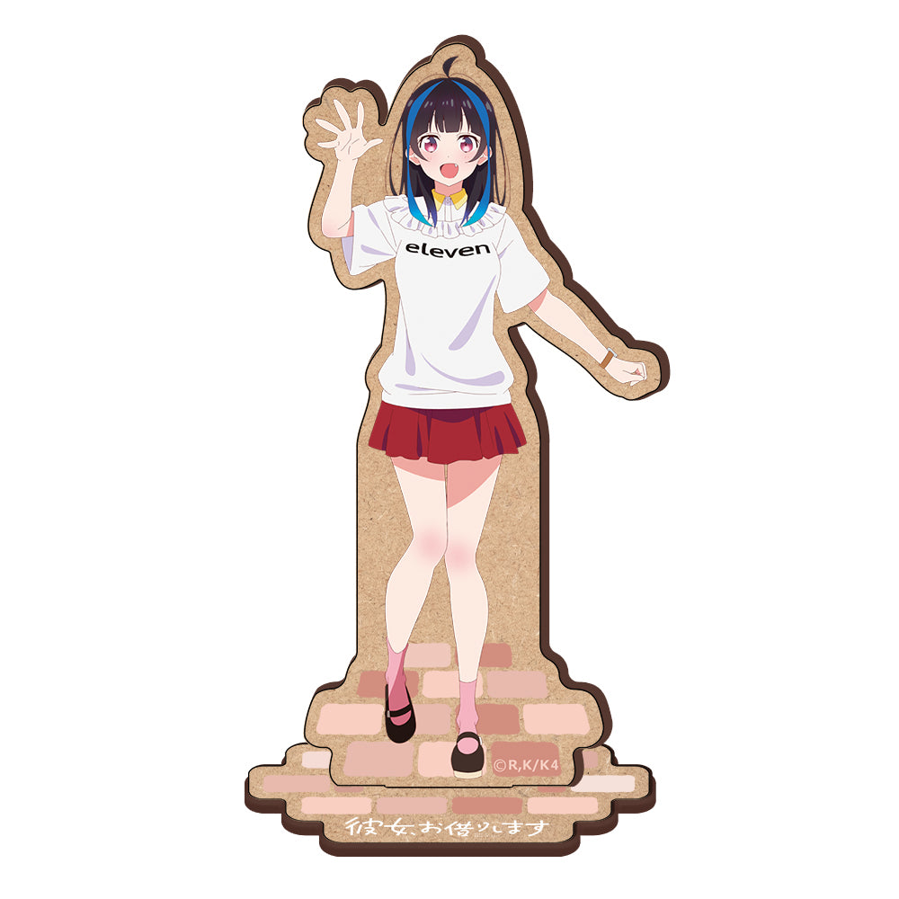 Rent-A-Girlfriend Season 4 Wooden Chara Stand Yaemori Mini - FURYU figures wholesale