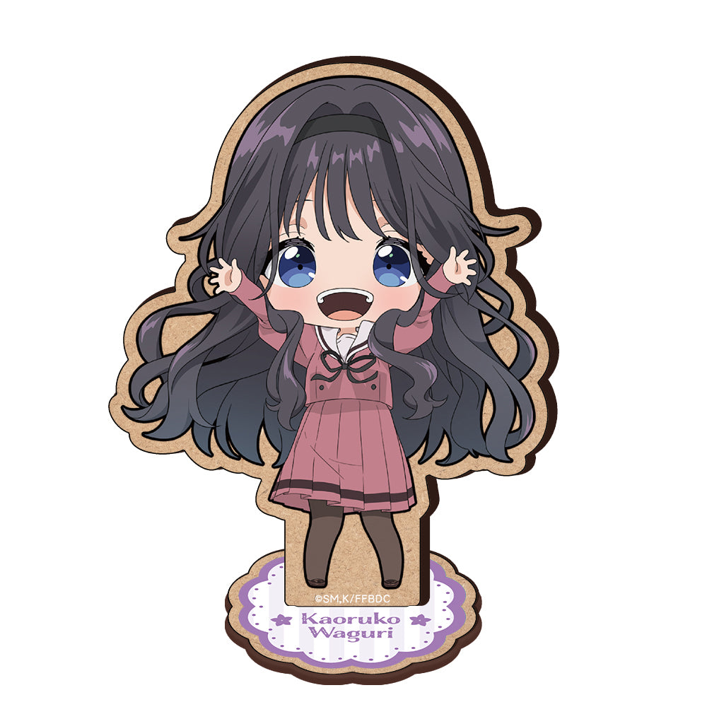 The Fragrant Flower Blooms with Dignity Wooden Chara Stand Waguri Kaoruko - wholesale anime merchandise
