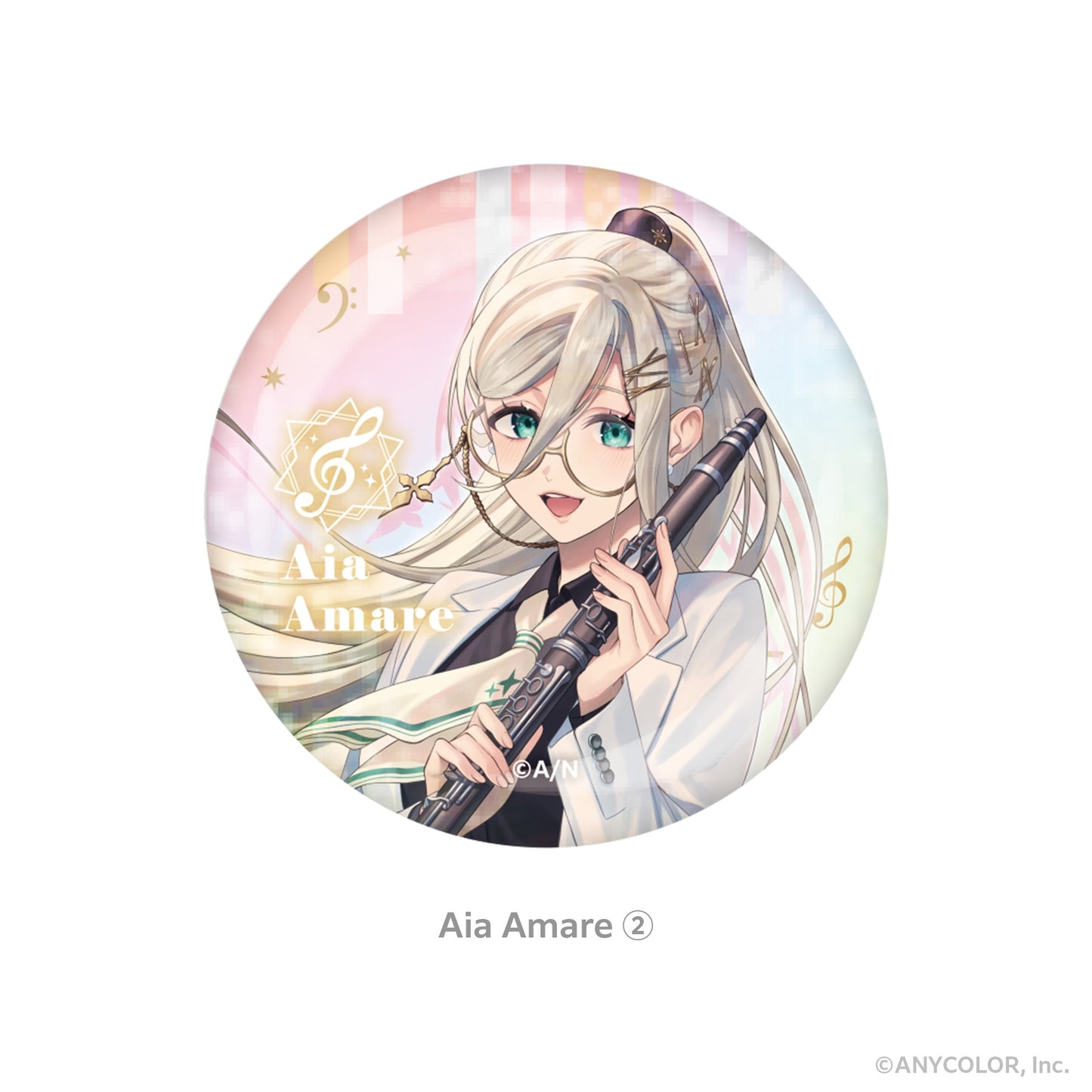 ILUNA Hologram Can Badge Aia Amare 2 — Japanese anime figures bulk supplier USA