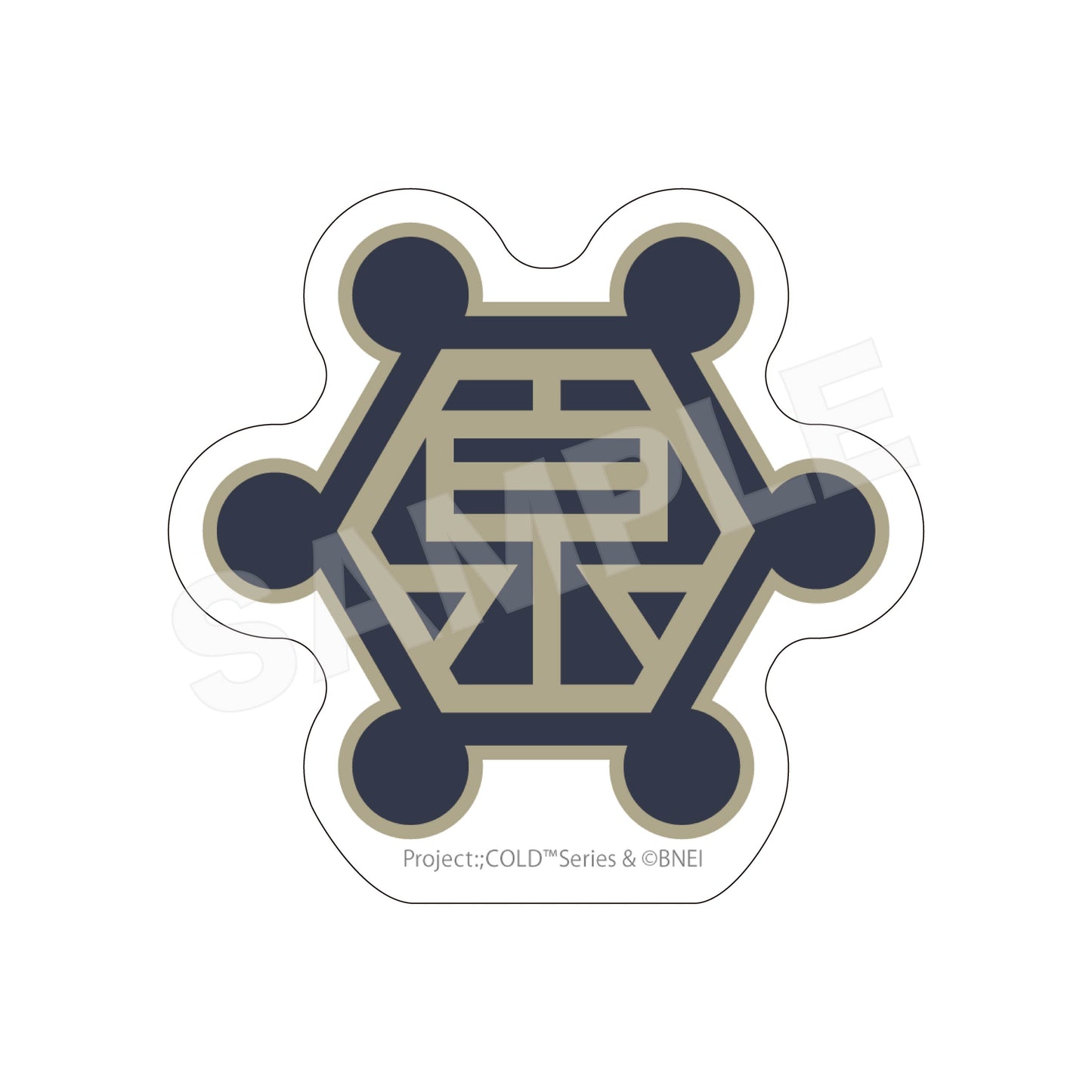 Project:;COLD case.mirage Sticker 07 School Emblem - Square Enix figures wholesale