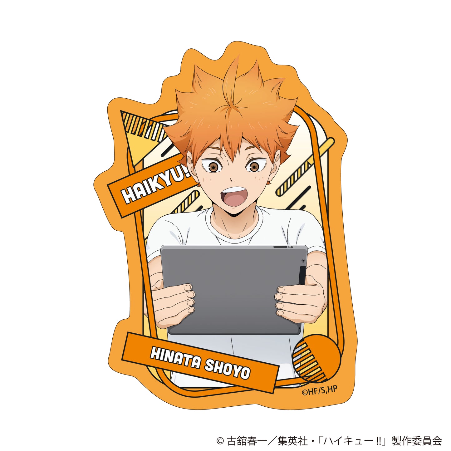 Haikyu!! Original Illustratin Die-cut Sticker Reflection Time Ver. Hinata Shoyo - anime collectibles bulk distributor