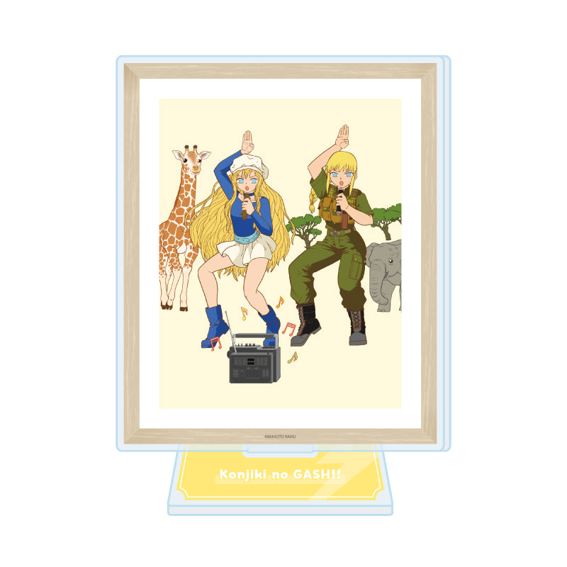 Acrylic Stand Zatch Bell! Perfect Edition 10 Cherish & Nicole (Official Illustration) - anime acrylic stand wholesale