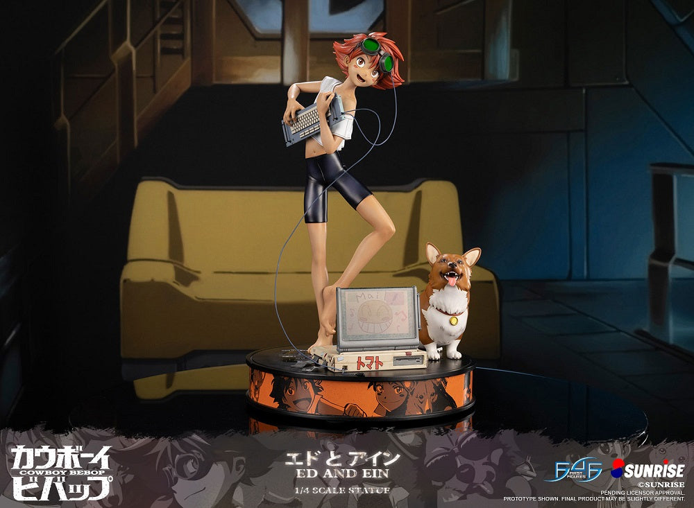 Ed and Ein - Bandai anime figures wholesale
