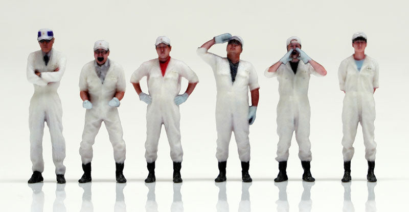 Mobile Police PATLABOR x figreal 1/60 Scale Figure The 2nd Special Vehicles Division Maintenance Team 6 Set - Banpresto wholesale supplier