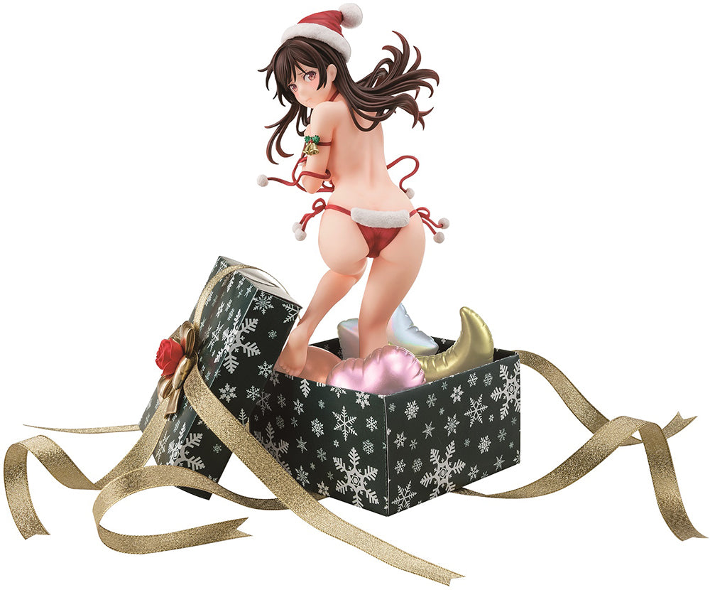 1/6 scaled pre-painted figure of “Rent-A-Girlfriend” MIZUHARA Chizuru in a Santa Claus bikini de fluffy figure - collectible anime toys wholesale
