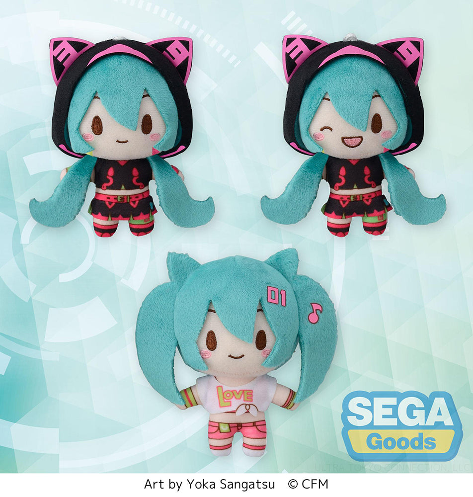Fuwapuchi Hatsune Miku Series Mascot Hatsune Miku ~Live Ver.~ (EX) - wholesale anime plush toys