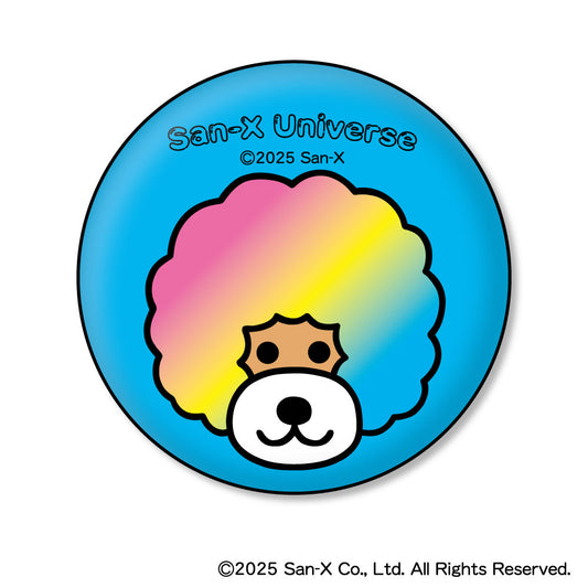 San-X Universe Muni Chara Badge C Afro Ken - anime model kits wholesale