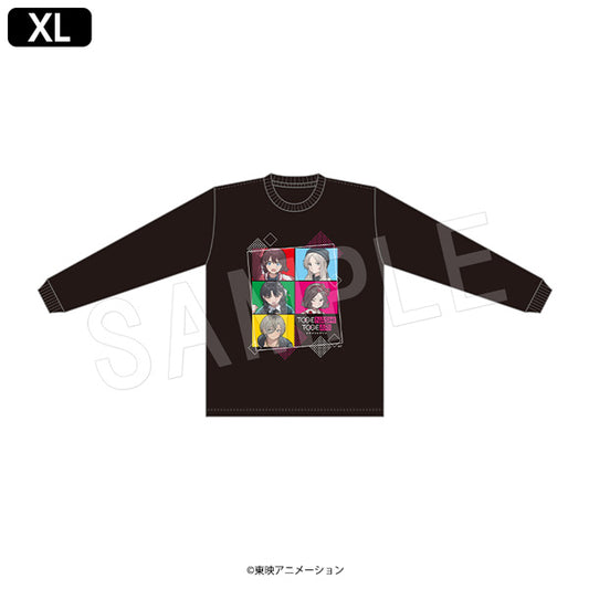 Girls Band Cry Long Sleeve T-shirt (XL Size) ROUND1 Collaboration Ver. — anime figure wholesale price list
