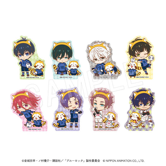 Blue Lock x Rascal the Raccoon Sticker Set — anime collectibles bulk distributor