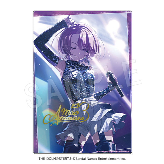 Gakuen Idolmaster Signed Acrylic Art Panel Ver. 2 Arimura Mao - where to buy anime figures wholesale USA
