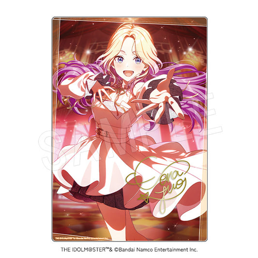 Gakuen Idolmaster Signed Acrylic Art Panel Juo Sena - Taito figures wholesale