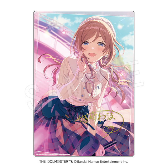 Gakuen Idolmaster Signed Acrylic Art Panel Ver. 2 Himesaki Rinami - Yale figures wholesale