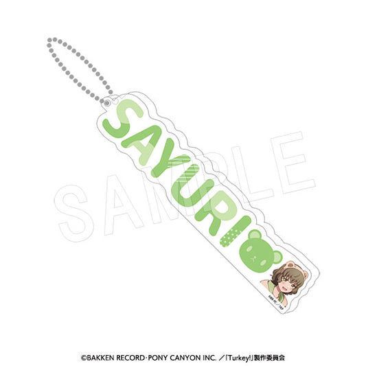 Turkey! Acrylic Name Key Chain Relaxing Time Ver. Ichinose Sayuri - anime figure wholesale price list