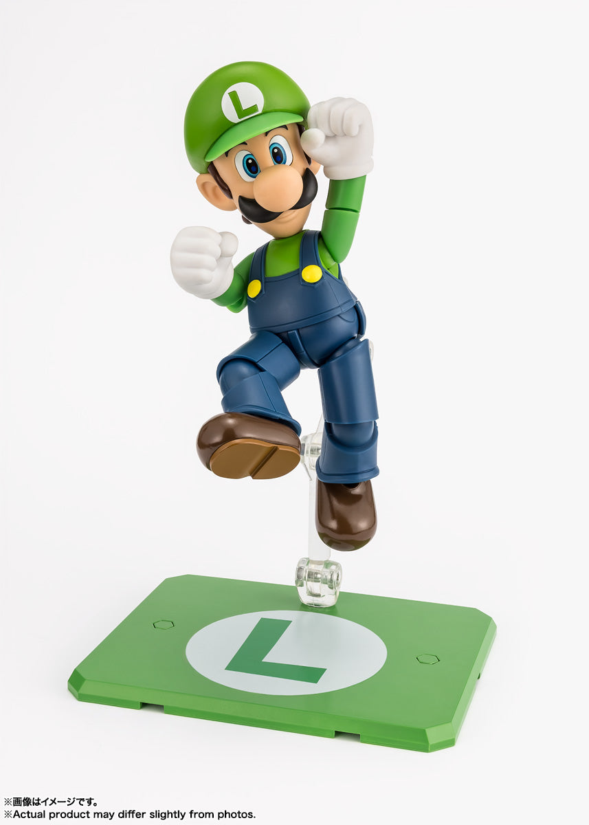 S.H.Figuarts Super Mario Luigi (Super Mario) — Bandai anime figures wholesale