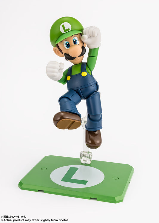 S.H.Figuarts Super Mario Luigi (Super Mario) — Bandai anime figures wholesale