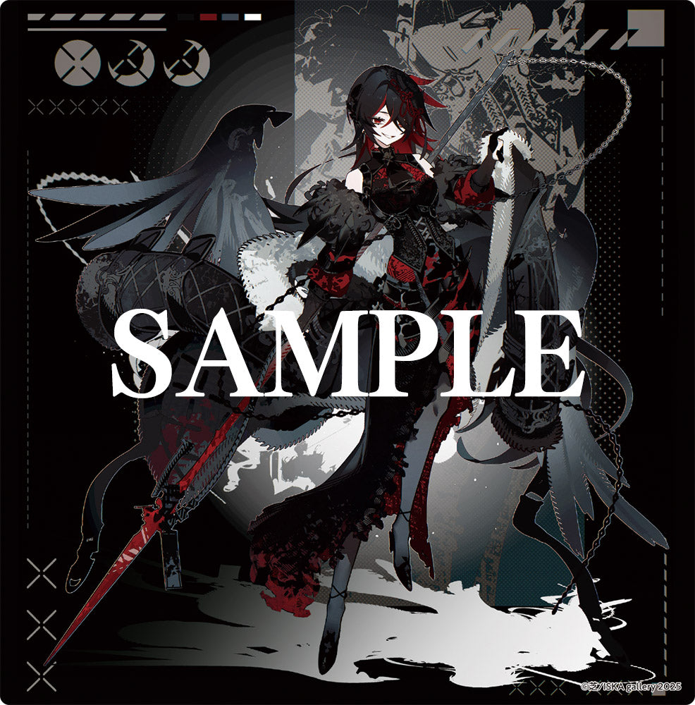 Square Acrylic Plate Shiba Mate B — anime store wholesale supplier