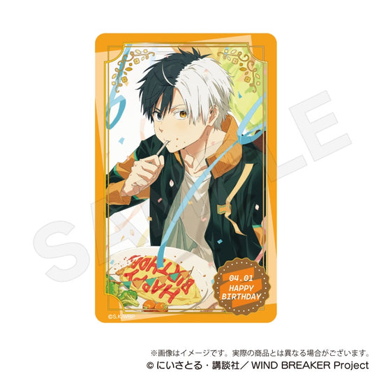 Wind Breaker Birthday Card Birthday Illustration Ver. Sakura Haruka — where to buy anime figures wholesale USA