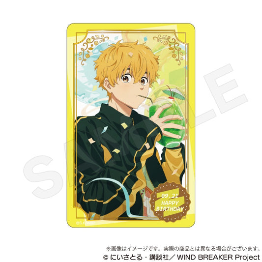 Wind Breaker Birthday Card Birthday Illustration Ver. Nirei Akihiko — import anime figures wholesale from Japan