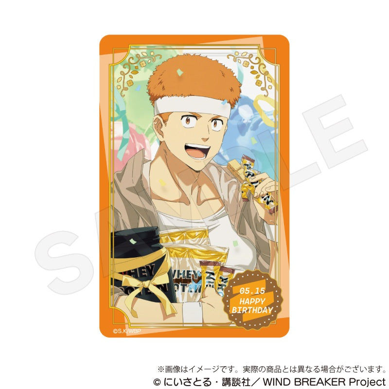 Wind Breaker Birthday Card Birthday Illustration Ver. Tsugeura Taiga — anime figure wholesale price list