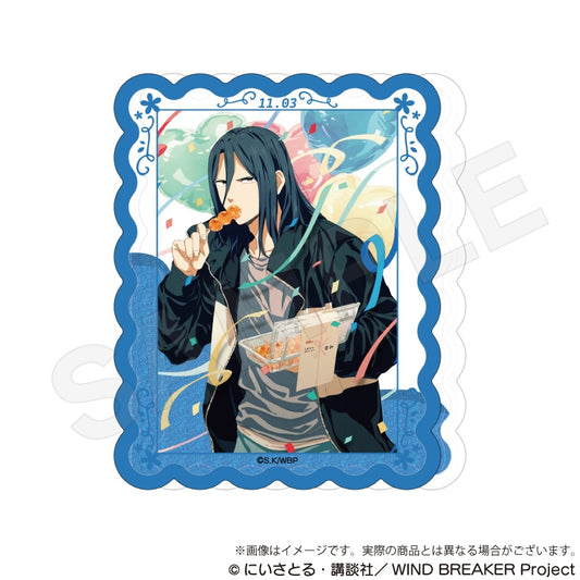 Wind Breaker Oil Acrylic Block Birthday Illustration Ver. Sugishita Kyotaro — anime collectibles bulk distributor