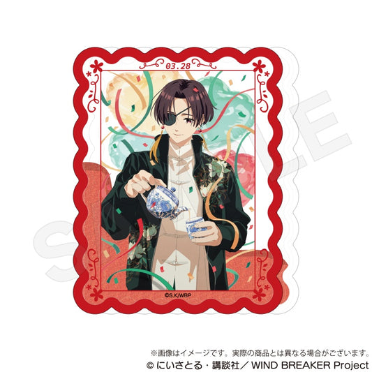 Wind Breaker Oil Acrylic Block Birthday Illustration Ver. Suo Hayato — anime figure dropshipping supplier