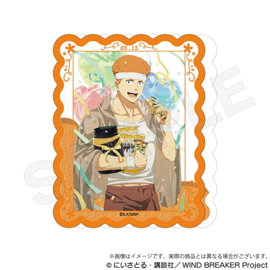 Wind Breaker Oil Acrylic Block Birthday Illustration Ver. Tsugeura Taiga — anime figure wholesale price list