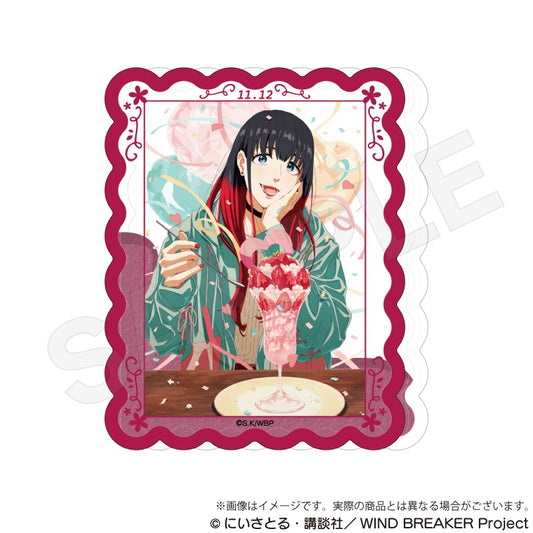 Wind Breaker Oil Acrylic Block Birthday Illustration Ver. Tsubakino Tasuku — anime store wholesale supplier