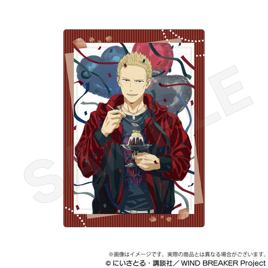 Wind Breaker Clear Case Birthday Illustration Ver. Hiragi Toma — best anime merchandise wholesaler USA