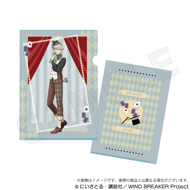 Wind Breaker Clear File Magician Ver. Kaji Ren - wholesale anime plush toys