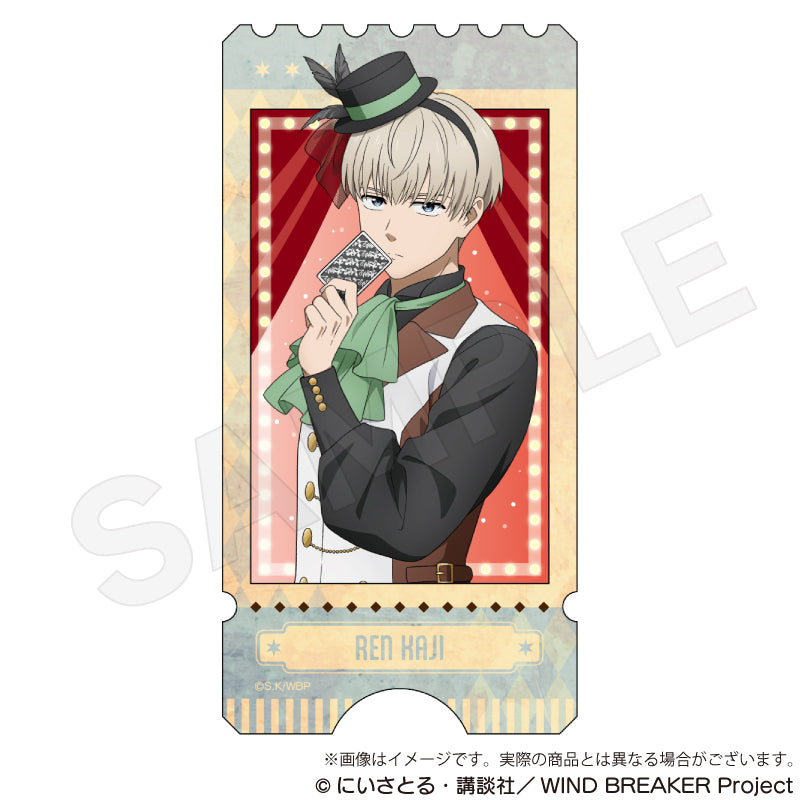 Wind Breaker Sticker Magician Ver. Kaji Ren - bulk anime toys for retailers USA