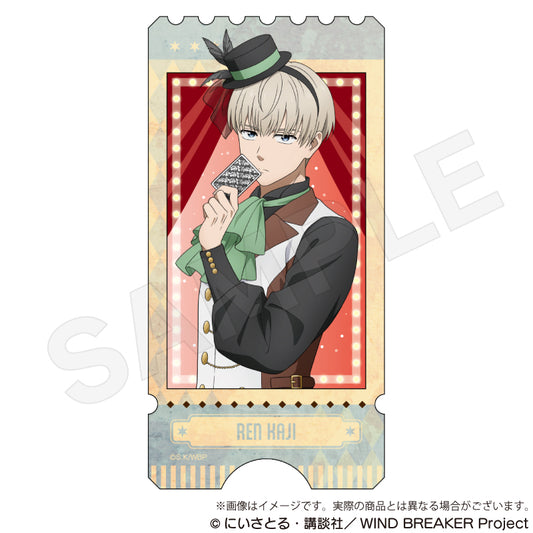Wind Breaker Sticker Magician Ver. Kaji Ren - bulk anime toys for retailers USA