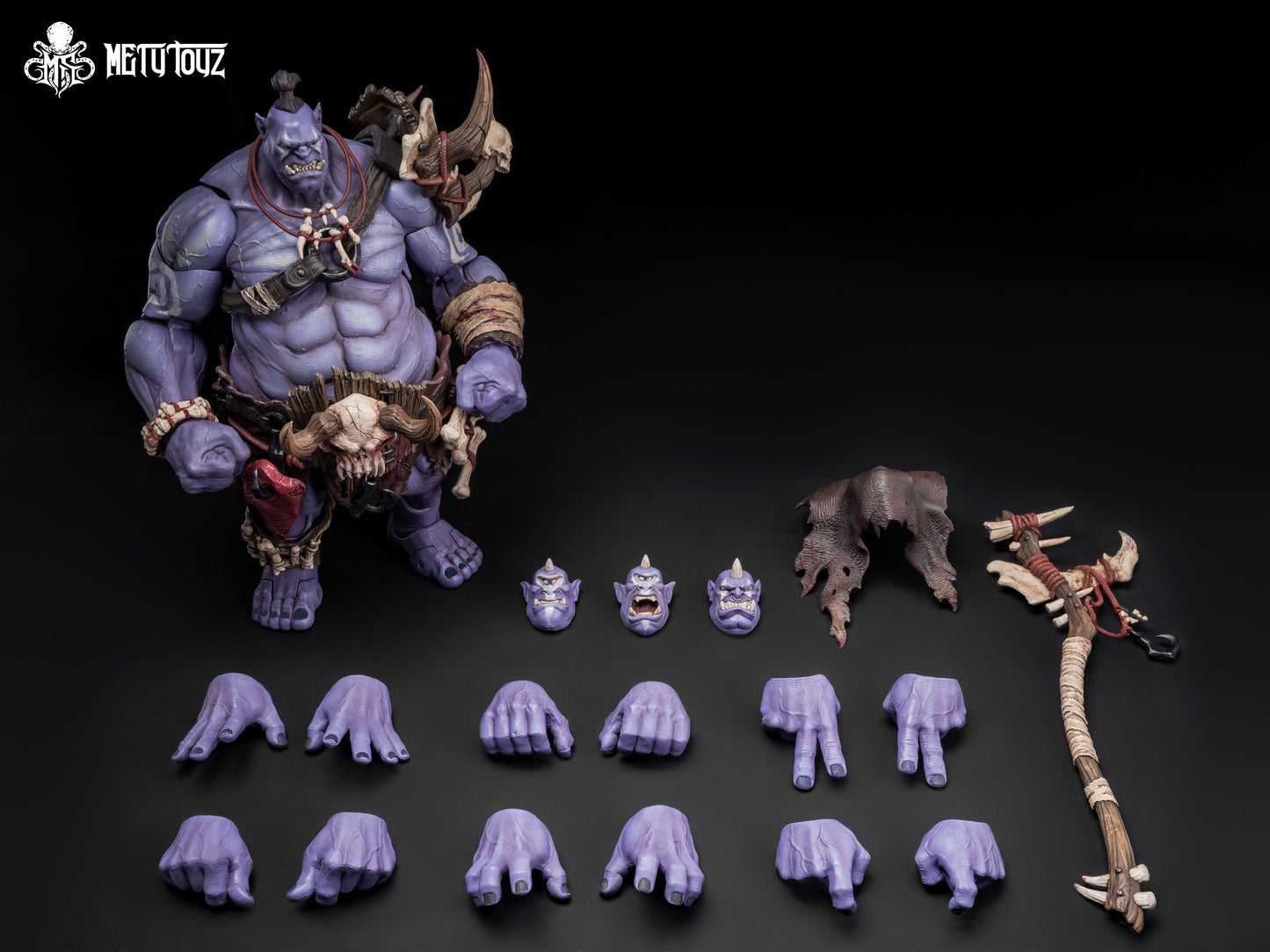 METY TOYZ THE WORLD OF ADVENTURERS GORASH BONEGLYPH 1/10 SCALE ACTION FIGURE — where to buy anime figures wholesale USA