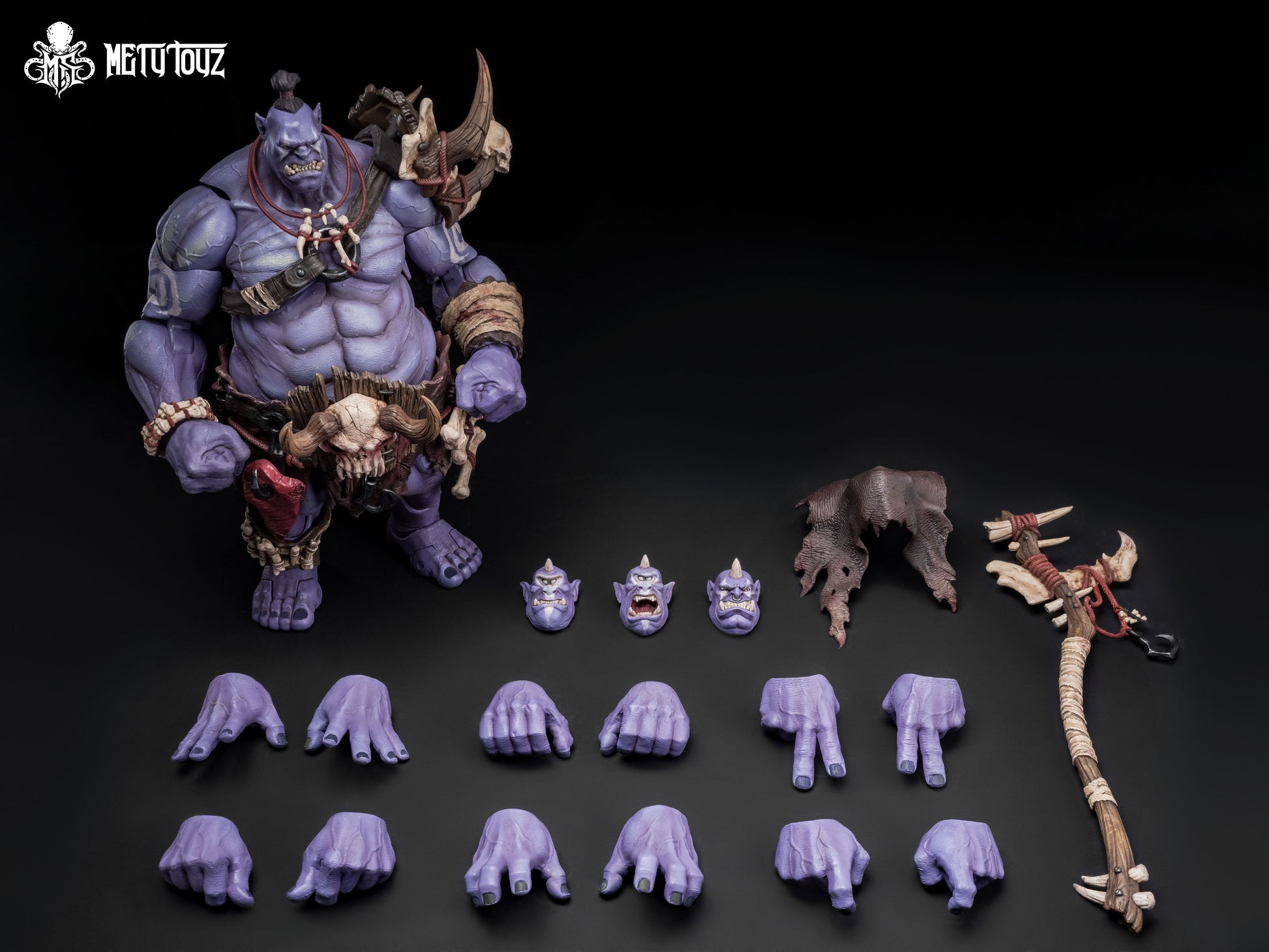 METY TOYZ THE WORLD OF ADVENTURERS GORASH BONEGLYPH 1/10 SCALE ACTION FIGURE — where to buy anime figures wholesale USA